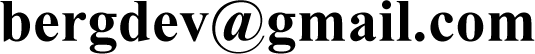 bergdev email address